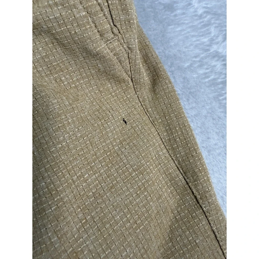 Eddie Bauer Shorts Mens 2XL Brown Travex Pull‎ On Hiking Outdoor